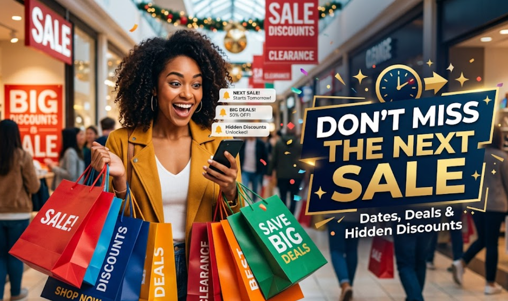 Don't Miss the Next Sale – Dates, Deals & Hidden Discounts